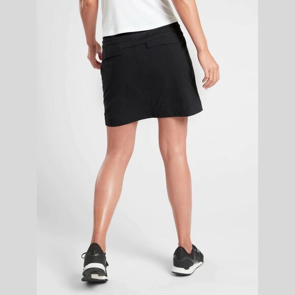 Athleta Black Soho Athletic Pull On Skort Size 2 - 26924 - Picture 6 of 12
